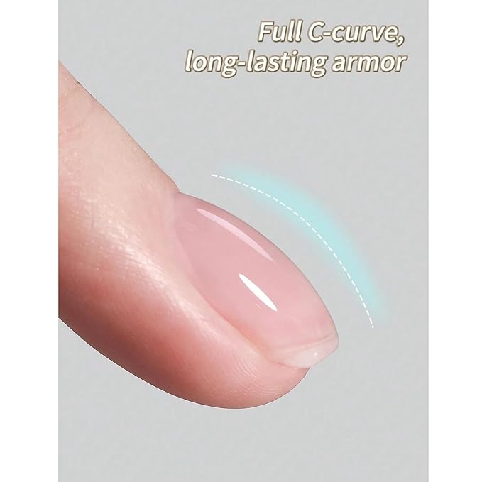 Xeijayi Clear Builder Gel for Nails 15ml – Soak-Off UV/LED – Strengthening “Builder in a Bottle” – Nail Extension & Overlay – Self-Leveling, Quick Cure, Chip-Resistant, Professional Gel (2, 15 ml)