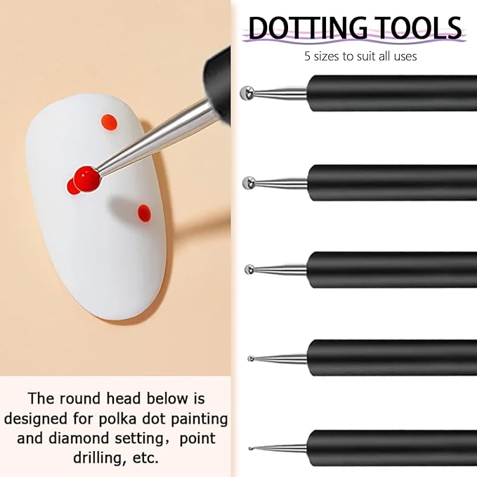 French Tip Nail Stamp Set, Clear Silicone Nails Stamping Jelly Stamper with Scraper & 6Pcs Double Head Nail Art Brushes for DIY& Salon Manicure Art