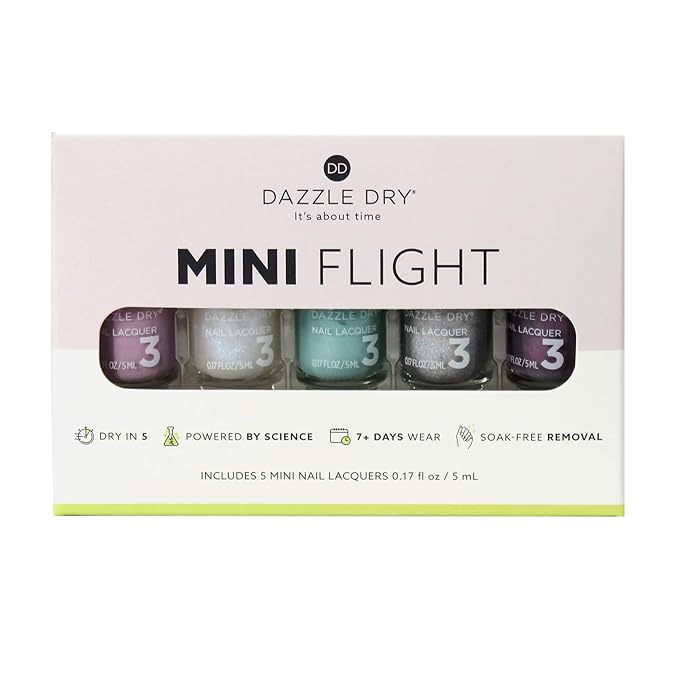 Dazzle Dry Mini Flight - Better Together - 5 Mini Lacquers