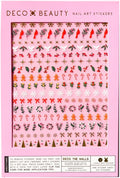 Deco Beauty Deco The Halls- Super Thin & Easy-to-Apply Nail Art with the Cutest Designs - Durable & Long-Lasting Nail Art Stickers and Decals for Women, for DIY At-Home Manicures & Salon-Quality Nails