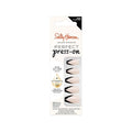 Sally Hansen Salon Effects Perfect Press-On Nails | Coffin Shape | Easy to Apply, Non-Damaging | 30 Nails, Nail Glue, Adhesive Tabs, File | French Twist