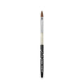 Size 6# Black 100% Kolinsky Sable Acrylic Nail Art Brushes UV Gel Nail Painting Pen Brushes (Size 6)