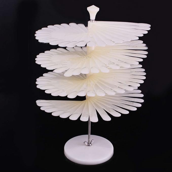XX Shop 120 Stick Natural Large Display Stand Spiral Display Shelf Practice Nail Art Tool