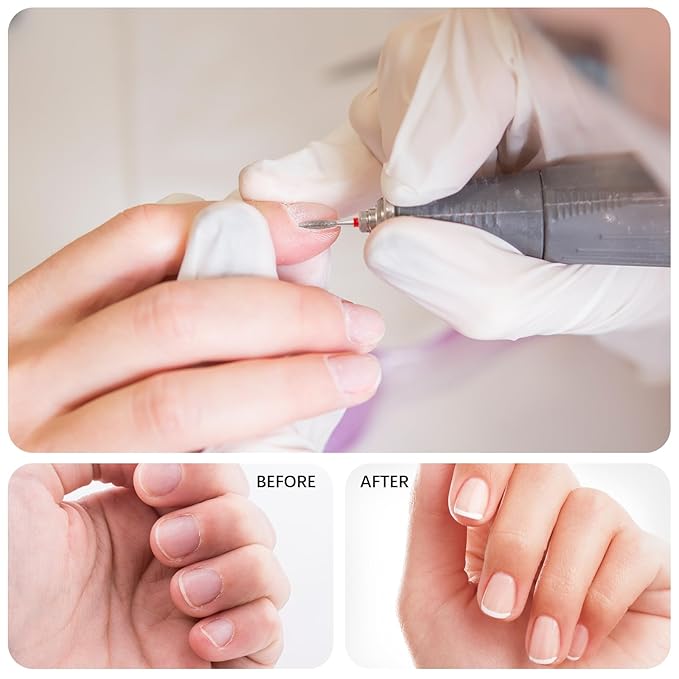 Cuticle Drill Bit,Cuticle Drill Bits for nails 3pcs Diamond Nail Drill Bits for 3/32''Electric Nail File Machine Pedicure Tool