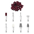 Replacement Nail Drill Bits and 50 Sanding Bands for PediLux Pro Professional Manicure and Pedicure Kit