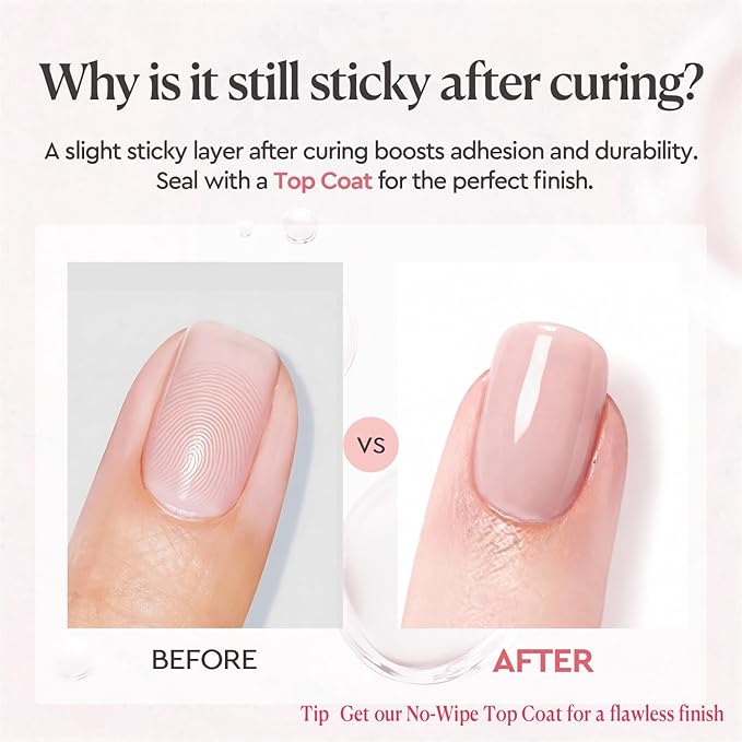 AZUREBEAUTY Builder Nail Gel, 18ml 7-in-1 Rose Blush, Beginner Friendly, 30-Day Nail Strengthener Extension Glue, For Home Salon DIY & Gifts