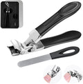 ClipMaster Pro Toenail Clippers,Dotmalls ClipMaster Pro,Grishay ClipMaster Pro,Clip Master Pro for Thick Nails,Large Angled Head Toenail Clippers with Wide Opening for Elderly Seniors(1Pcs)