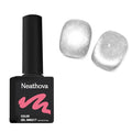 15ML Gel Nail Polish Pure Sheer Same Color Same Bottle Soak Off Gel Polish Art Manicure Salon DIY at Home for Women (White Moonlight) 1PCS