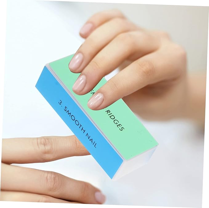 10pcs Nail Buffer Block Nail File Buffing Sanding Buffer for Home Professional Manicure Pedicure Kit