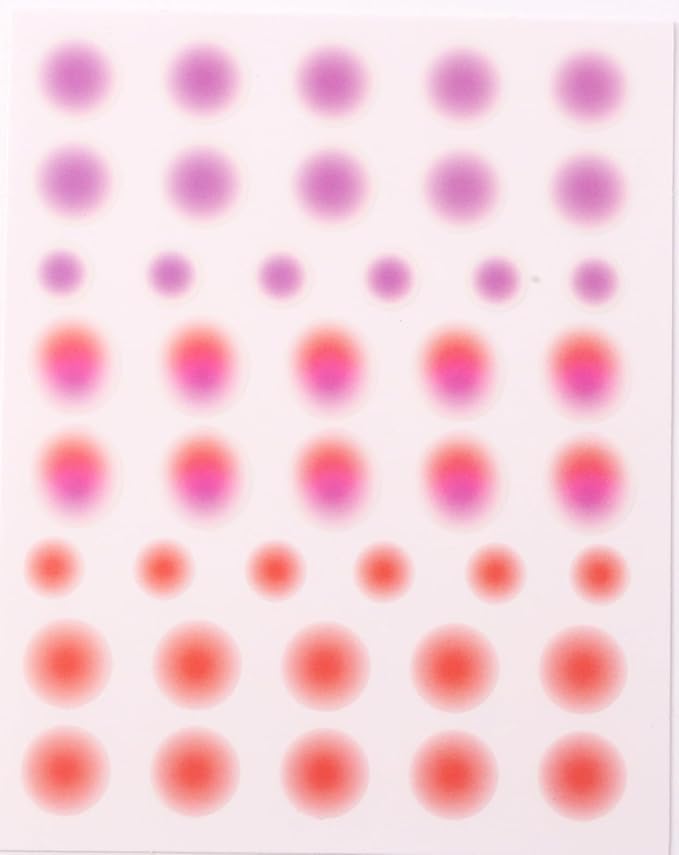 Impressed 5 Sheets Luxury Nail Art Stickers 500+ Gold Customized Nail Decals for Fake Nail Design and Salon Nails Accessories (Aura)
