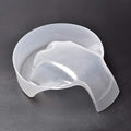 1Pcs Nail Art Soak Bowl Nail Polish Powder Removal Tray Nail Spa Salon Soaker Bowl Manicure Tools (White)