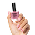 4-IN-1 Illuminating Nail Concealer Base Coat Ridge Filler Sheer Nail Polish & Strengthener for Discolored or Damged Yellowing Nails, Natural Nails Foundation Perfector, 15ml Quick Air Dry