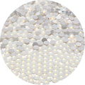 NCB 2000pcs Flatback Round Glass Nail Art Rhinestones Crystal for DIY Making Accessories Shoes, Clothes, Face Art, Bags, Manicure (White Opal, SS10 2000pcs)