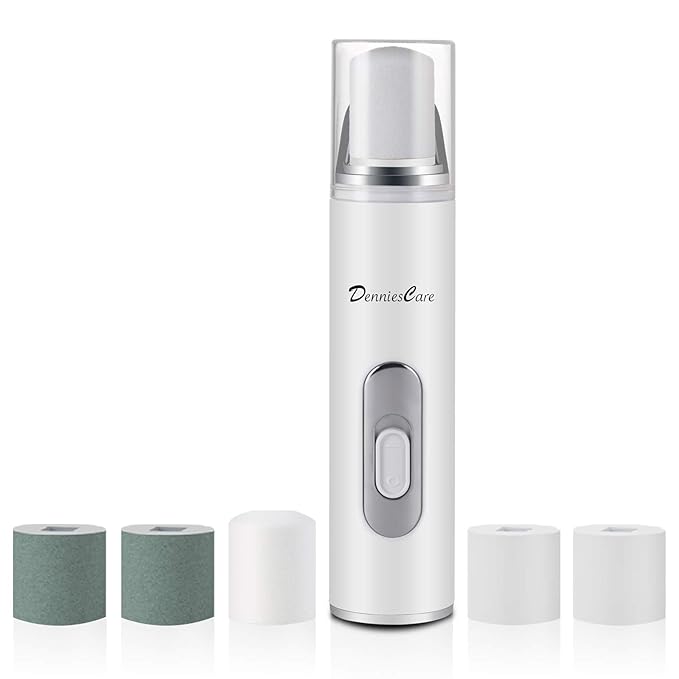 Electric Nail Buffer Drill and Polisher - Rechargeable Manicure Pedicure Tool for Naturally Beautiful Nails