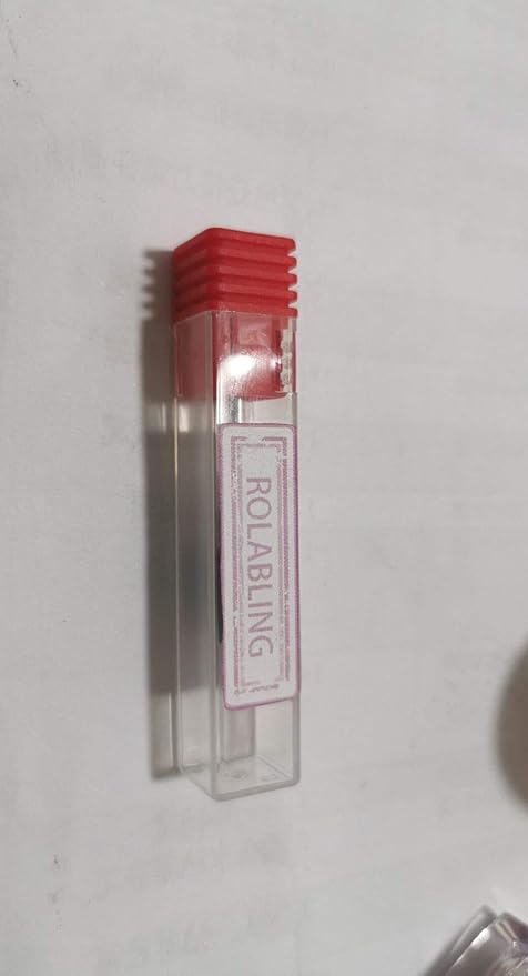 Round Head Ceramic Nail Drill Bit For Electric Nail Drill Manicure Machine Accessories Tool (Red Fine)