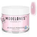 Modelones Acrylic Powder, 4.23oz Upgraded Medium Pink Nail Acrylic Powder for Nail Art 3D Carving French Nails Extensions, Non-Yellowing, Gifts for Women