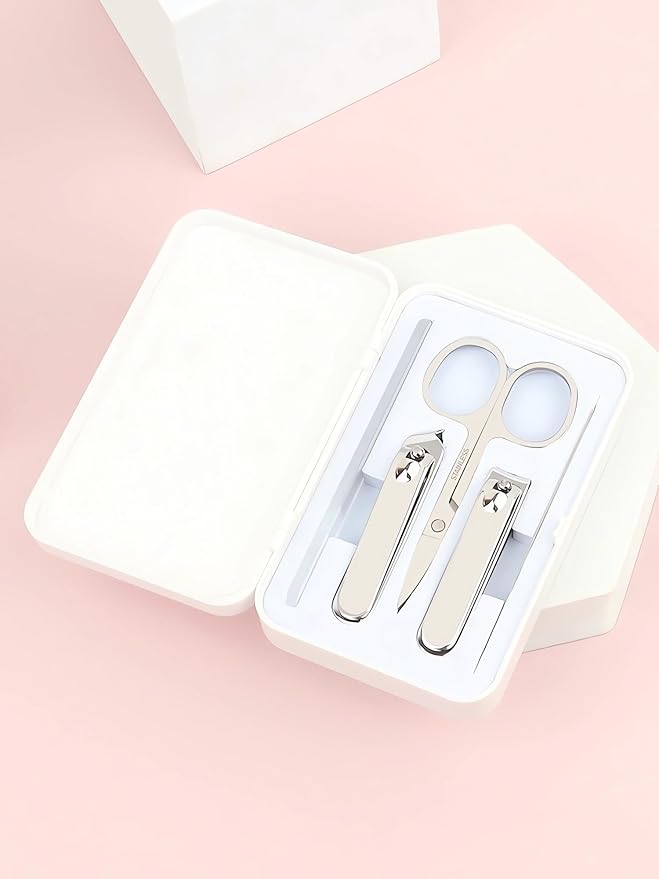 Manicure Set Personal Care Nail Clipper Kit Professional Manicure Pedicure Set Mens Accessories Personal Care Set Nail Grooming Kit Gift Idea Present for Men Women