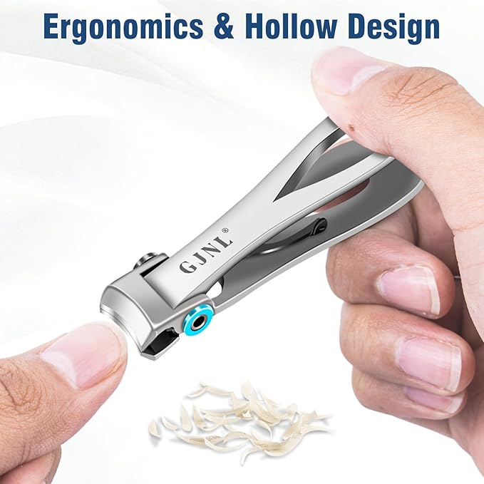 Toenail Clippers for Thick Nails for Seniors, 2026 Upgrade Angled Head Large Toe Nail Clippers, Heavy Duty Fingernail Clippers with Wide Opening Nail Cutter Men & Women