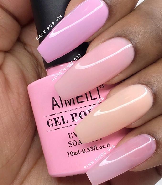 AIMEILI Soak Off UV LED Gel Nail Polish Multicolor/Mix Color/Combo Color Set