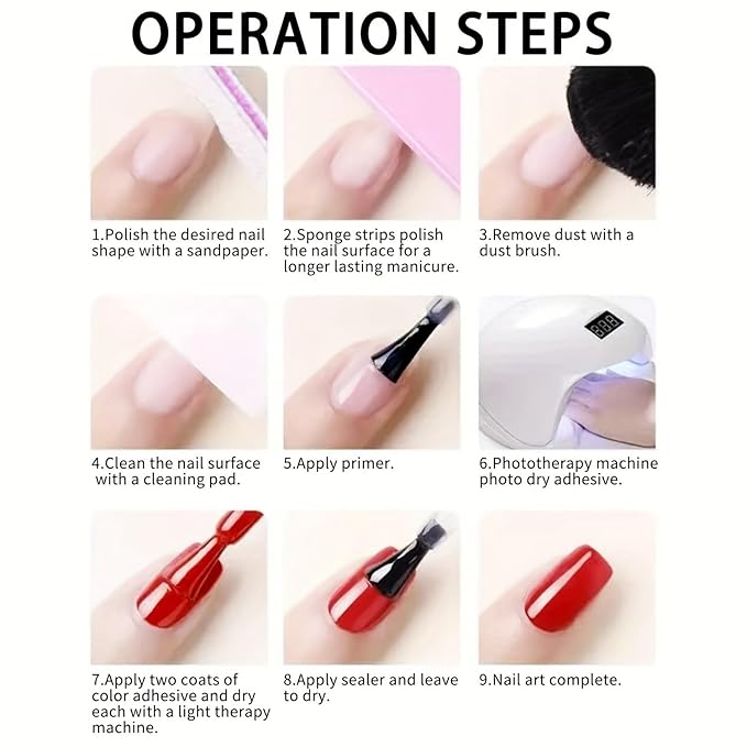 Base Coat, 240ml/8fl.oz, Gel Polish Nail Polish for Nail Art Manicure DIY
