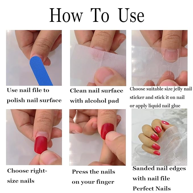 Pre-Designed Almond Press on Nails Kit for Finger by Asenei, 168 Pieces, 7 Designs, with 2 Bottles Nail Glue and Nail tools, All in 1 Press on False Nails (almond finger nail kit)