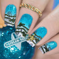 Whats Up Nails - B020 Take Me to the Sea Stamping Plate for Nail Art Design