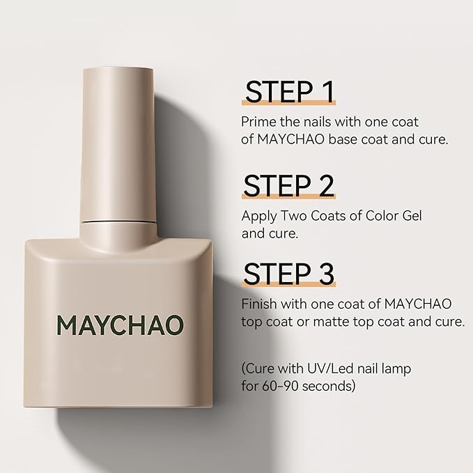 MAYCHAO 15ML Jelly Blue Nail Polish 1Pc Transparent Navy Blue Gel Polish Soak Off UV LED Translucent Nail Polish Nail Art Starter Manicure Salon DIY at Home, 0.5 OZ
