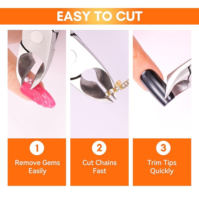 Makartt Ingrown Toenail Clippers with Nail Lifter, Stainless Steel Podiatrist Kit for Thick Nails, Manicure & Pedicure Tools for Men, Women & Seniors