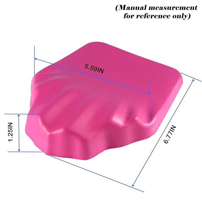arm rest for nails tech 4pcs Silicone nail accessories,nail arm rest manicure arm rest nail hand rest arm rest for nails Suitable use at home Nail Technician Use Must Have Nail Pillow