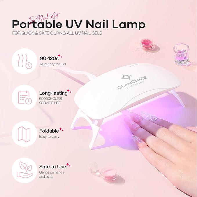 Acrylic Nail Kit for Beginners: Professional Acrylic Nail Kit Set with Everything Drill Powder Nail Art Starter Tech Kit at Home Salon Gift