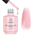 Beetles Builder Gel for Nails HEMA-Free, 15 ML 7 in 1 Pink Glitter Builder Nail Gel for Nail Apex & Nail Extension Builder Strengthening Nail Art Design for Beginner Women,UV & LED Lamp Needed