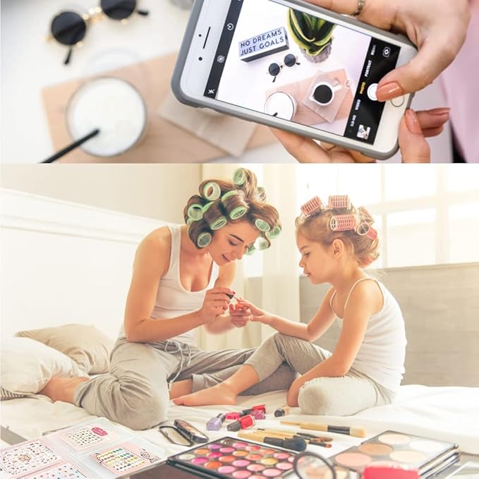 Nail Art Sticker Decals Holder Storage Organizer Display Book Collecting Album, 80 Slots Empty Storage Holder, Easy Photo Album Manicure Nail Art Tools