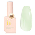 Hema Free Rubber Builder Base Gel for Nails, Soak Off UV LED Lamp Needed, TPO-Free Vegan, Nail Art DIY Manicure Thickening & Repair