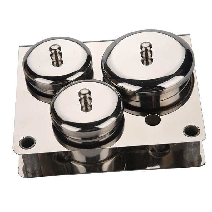 Stainless Steel Nail Liquid Container Mini Bowl for Acrylic Powder & Liquid – Nail Art Tools Organizer Holder with Lid for Manicure Salon Use
