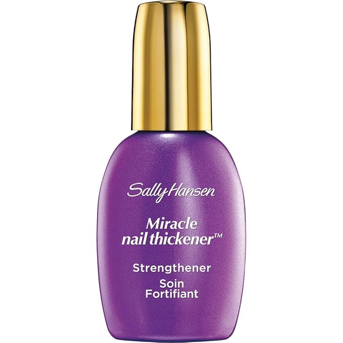 Sally Hansen Nail Treatment Miracle Nail Thickener™ | Strengthens & Protects Soft, Thin Nails | Infused with Calcium & Ceramic Gel Formula