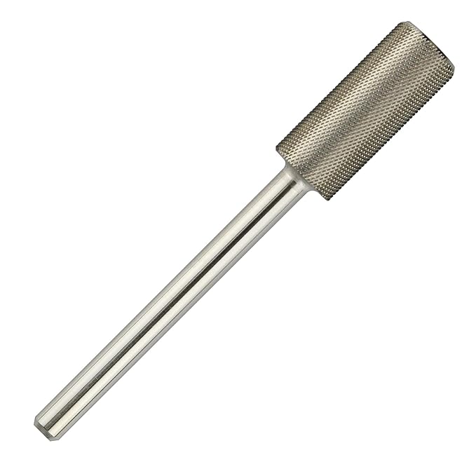 C & I Small Barrel Nail Drill Bit, Chamfer Edition, Professional Electric Nail File for Manicure Drill Machine, Remove Nail Gels, Acrylics, 3/32” (Double Fine -2XF)