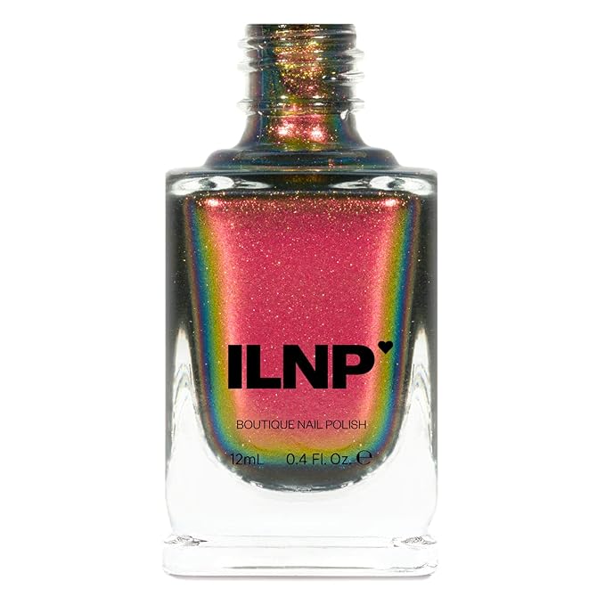 ILNP Masquerade - Bright Pink, Violet, Red, Copper, Green Ultra Chrome Color Shifting Nail Polish