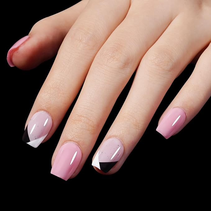 AILLSA Extra Short Coffin Nail Tips 15 Sizes Options Gel Nails Tips Full Cover Matte Prefiled Coffin Nails Tip Clear Soft Fake Nail Tip 240PCS with Storage Box