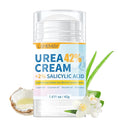 42% Urea plus 2% Salicylic Acid Foot Cream Moisturizer for Dry Cracked Feet Knees Elbows Hands Hydrates & Nourish Foot Care for Softens Exfoliates Dead Skin Smoothing Skin, 1.41 Oz