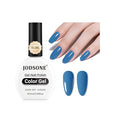 JODSONE Blue Gel Nail Polish 16.5ml Blue Gel Polish High Gloss Soak Off U V Manicure Salon DIY at Home