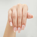 Rnker Press On Nails - Nutty Color, Short Square Top gel Nails with a Glossy Glaze Finish, 15 Sizes - 30 Nail Kit with Glue