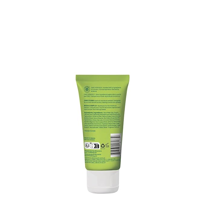 ATTITUDE Hand Cream, EWG Verified, Plant and Mineral-Based, Vegan Personal Care Products, Pear & Amber, 2.5 Fl Oz (Pack of 6)
