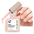 16ml Nail Polish Strengthener and Growth: Jumbo Size Pink Nail Hardener Polish Extra Strong for Damaged Nails - Nail Repair Polish Base Coat for Weak Thin Fingernail - Daily Nail Care for Gift
