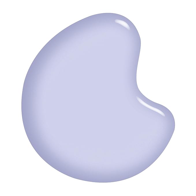 Sally Hansen Miracle Gel Salon Quality Nail Polish | Gel-Like Formula, Two-Step System, No UV Light Needed, Long Lasting | Semi-Opaque, Glossy | 582 O-Zone You Didn't | Pale Violet Nail Color