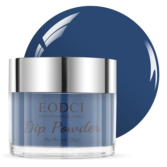 Dipping Powder - Dark Grey, Nail Dip Powder 1 Oz, Professional Salon DIY French Manicure, No Lamp Needed