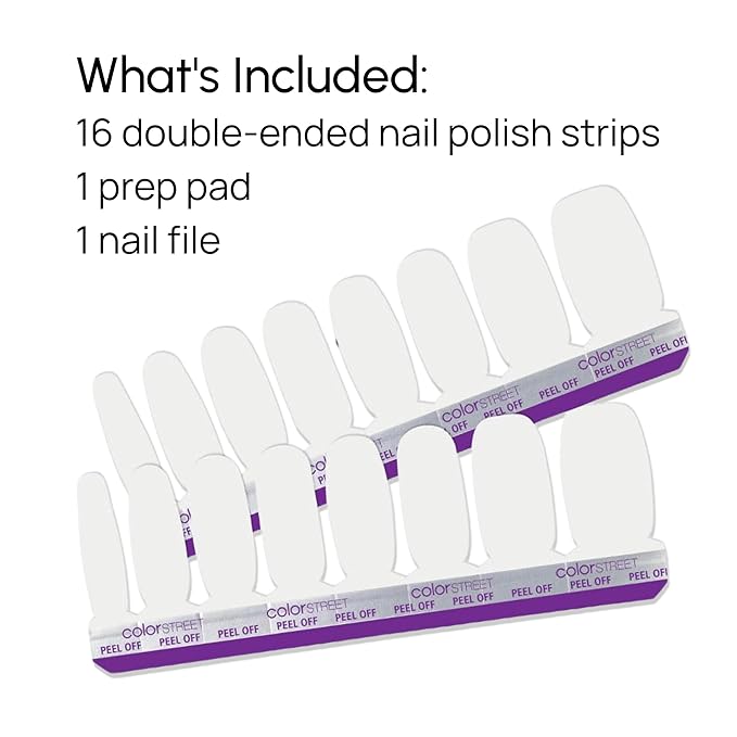 Color Street Clear as Day Nail Strips