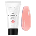 Makartt Hema-Free Poly Nail Gel：Builder for Extension and Strengthener, Tender Nude Pink, 50 ML, Strong and Half Solid Texture, Long-Lasting and Easy to Use Manicure Supplies-Peachy