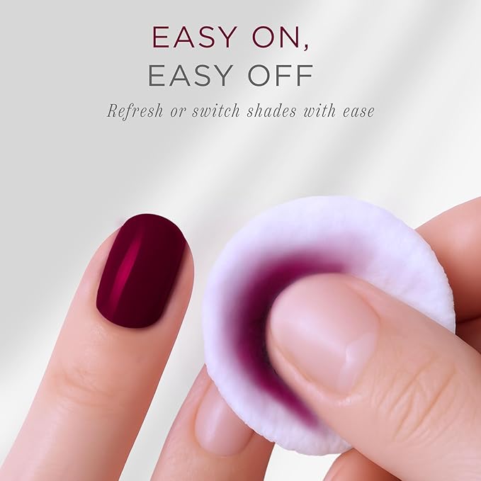 Cote Beauty’s Sangria, Plum Natural Nail Polish, Smooth & Cream Finish, Jewel-Tone, Long Lasting Nail Polish, Chip-Resistant, Vegan & Cruelty-Free, Made in USA, Ideal For Every Occasion, 0.27 Fl Oz