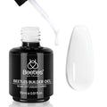 Beetles Builder Gel for Nails -0.5 oz 7 in 1 Milky White Nail Thickening Strengthening Building Apex for Beginner DIY Salon at Home,White Builder Nail Gel, UV & LED Lamp Cured Needed