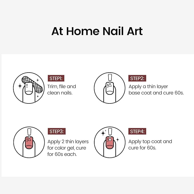 JODSONE 16.5ml Gel Nail Polish White Need U V Lamp Curing for Home Salon Nail Art DIY